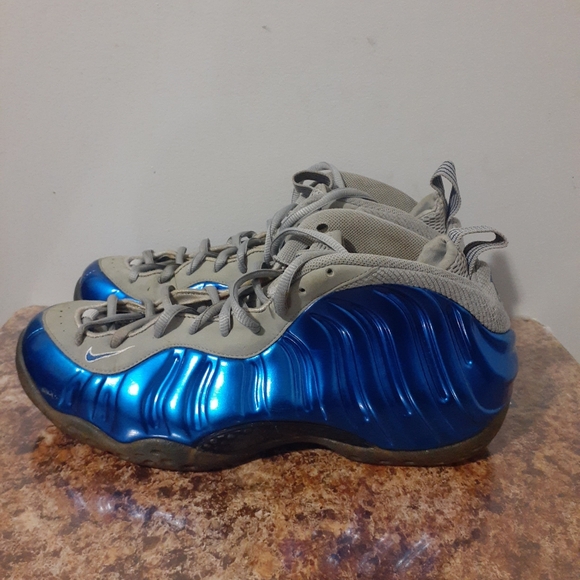 2013 Nike Air Foamposite One Men's Size 12 Yankee Sport Royal - Picture 9 of 9